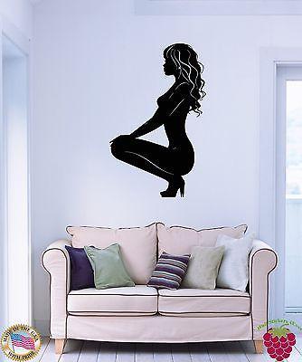 Wall Stickers Vinyl Decal Hot Sexy Girl Beautiful Woman Unique Gift z1057