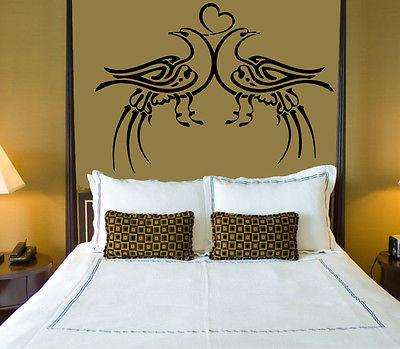 Wall Stickers Vinyl Decal Birds Floral Decor Unique Gift z573