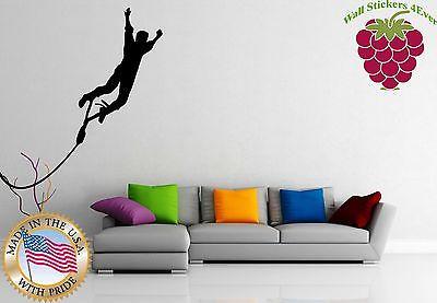 Wall Stickers Vinyl Decal Extreme Sport Rope Swing Funny Unique Gift ig956