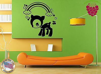 Wall Stickers Vinyl Decal Nursery Animals Baby Lamb Children Unique Gift ig943