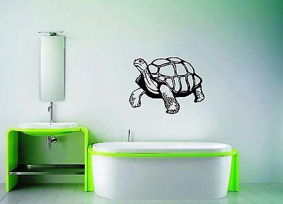 Wall Stickers Vinyl Decal For Bathroom Turtle Animal Unique Gift ig1584