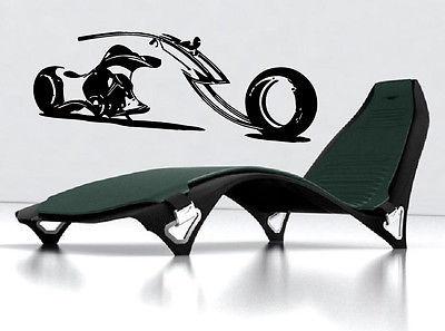 Wall Vinyl Decal Sticker Swordfish Bike Motorcycle Urban Decor Unique Gift (m306)