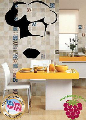 Wall Stickers Vinyl Decal  Food Business Kitchen Cook Unique Gift z632