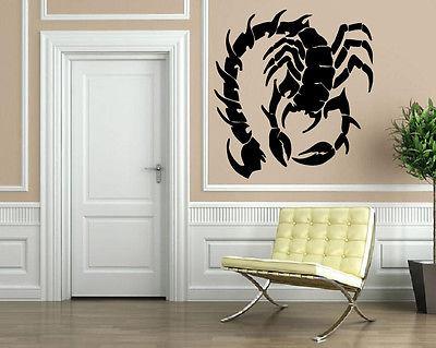 Wall Vinyl Art Sticker Scorpion Venom Desert Predator Decor Unique Gift (m207)