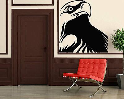 Wall Stickers Vinyl Decal Eagle Bird Nature Tribal Decor Mural Unique Gift (ig126)