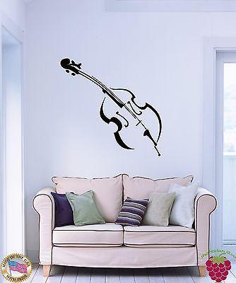 Wall Stickers Vinyl Decal Violin Musical Instrument Music Unique Gift z1060