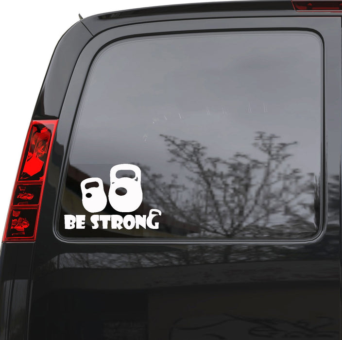 Auto Car Sticker Decal Kettlebells Fitness Bodybuilding Truck Laptop Window 7.5" by 5" Unique Gift ig2743c