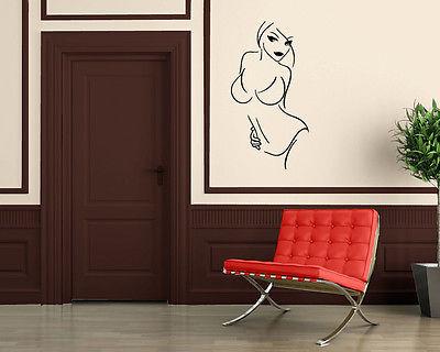 Sexy Hot Girl Body Bikini Lingerie Wall Decor Mural Vinyl Decal Art Sticker Unique Gift M594