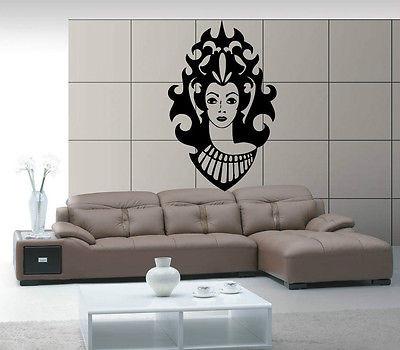 Wall Stickers Vinyl Decal Hot Sexy Girl Female Beauty Hair Hairstyle Unique Gift ig094