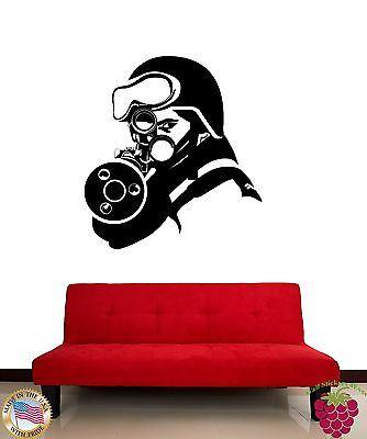 Wall Stickers Vinyl Decal Sniper Warrior Military Soldier Unique Gift z1070