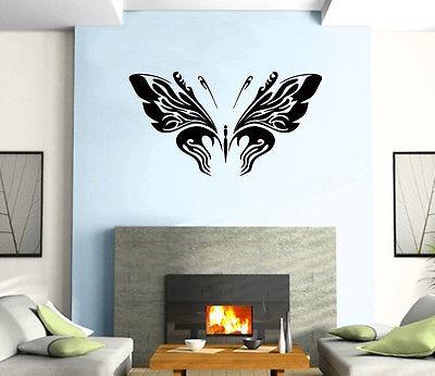 Butterfly Nature Wings Floral Decor Wall mural vinyl Decal Sticker Unique Gift z208