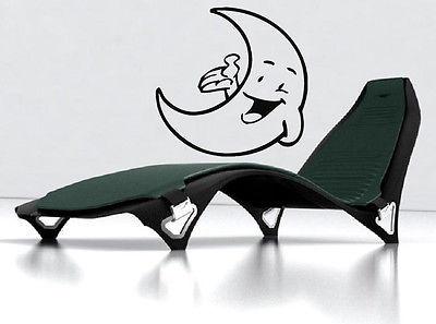 Funny Moon Baby Kids, Children Cartoon Mural Wall Art Decor Vinyl Sticker z023