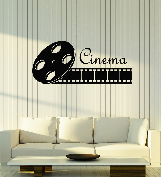 Vinyl Wall Decal Cinema Film Movie House Film strip TV  Stickers Mural (g3468)