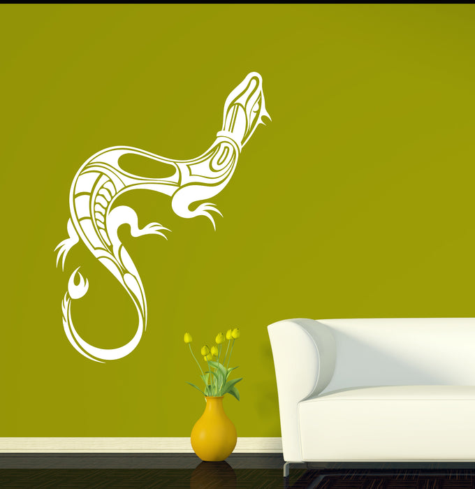 Unique Gift Wall Vinyl Decal Animal Little Lizard Small Tail Salamander Reptiles (n1369)