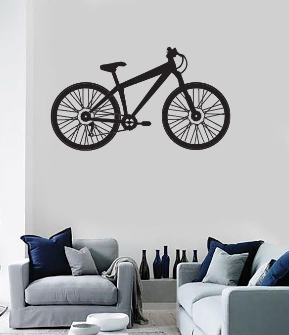 Wall Vinyl Decal Bike Bicycle Teen Art Teenager Stickers Unique Gift (n1724)