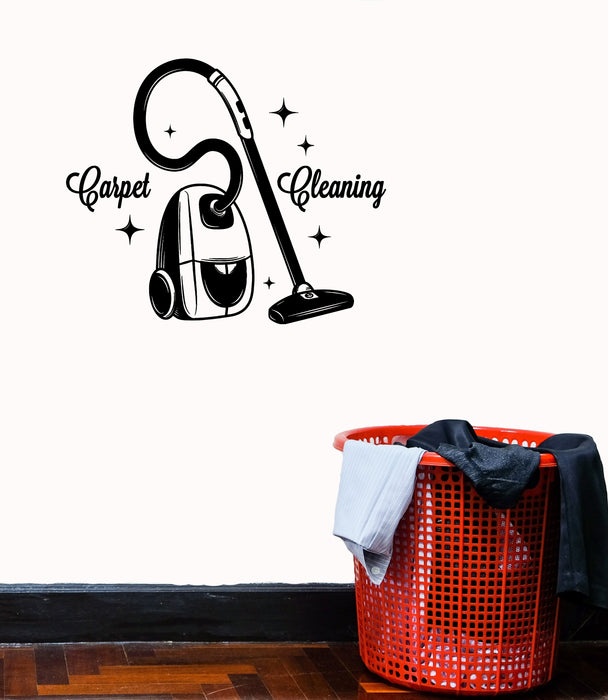 Wall Sticker Vinyl Decal Cleaning Logo Wash Dry Delivery Service Unique Gift (n1486)