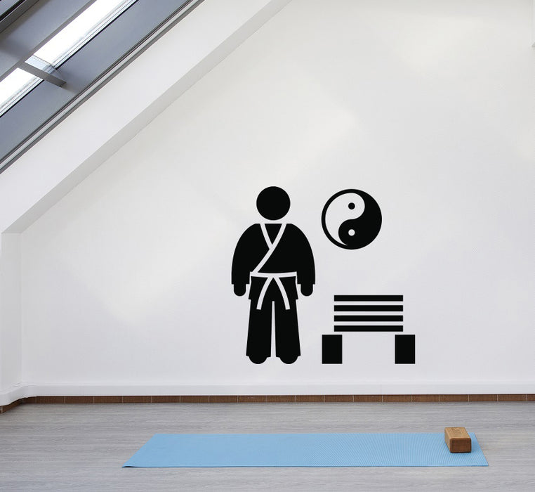 Vinyl Wall Decal Coach Instructor Sensei Teacher Job Occupations Sticker Unique Gift (n1397)