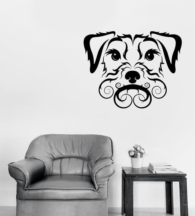 Wall Vinyl Decal Sticker Pet Dog Cute Curly-Haired Irish Terrier Unique Gift (n1361)