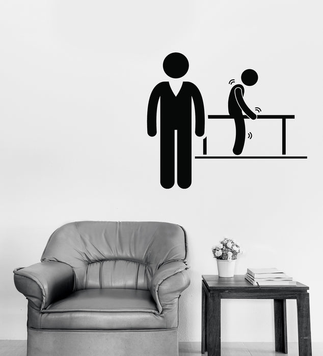 Vinyl Wall Decal Physiotherapist Medical Healthcare Hospital Jobs Decor Unique Gift (n1407)