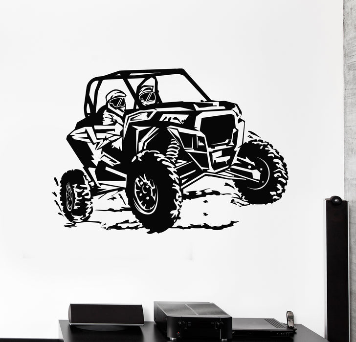 Vinyl Wall Decal ATV SUV Jeep Racing Garage Decor Auto Stickers Mural (g5768)