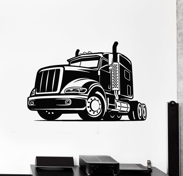 Vinyl Wall Decal Truck Garage Car Boys Room Vehicle Machine Stickers Mural (g711)