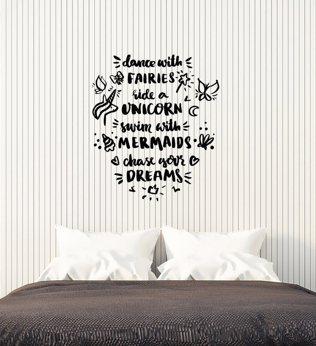 Vinyl Wall Decal Nursery Quote Baby Kids Room Art Home Decor Stickers Mural (ig5664)