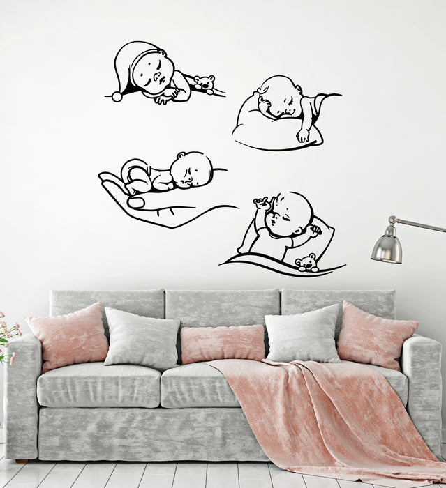 Vinyl Wall Decal Baby Room Sweet Dream Maternity Hospital Stickers Mural (g1399)