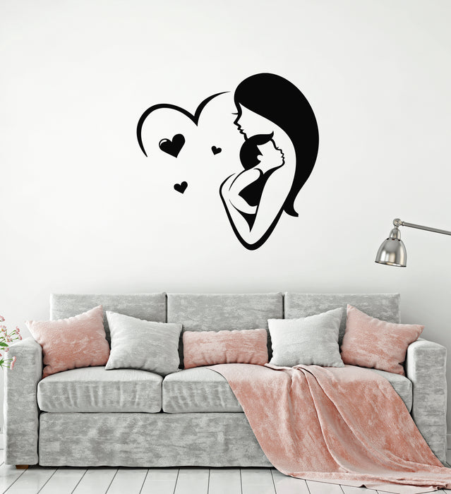 Vinyl Wall Decal Family Love Child Baby Mom Maternity Hospital Stickers Mural (g4627)