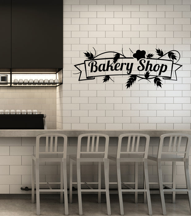 Vinyl Wall Decal Fresh Baking Products Bakery Shop Store Stickers Mural (g7692)