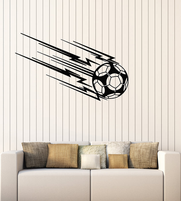 Vinyl Wall Decal Soccer Team Sport Ball Boys Room Interior Stickers Mural (g2276)