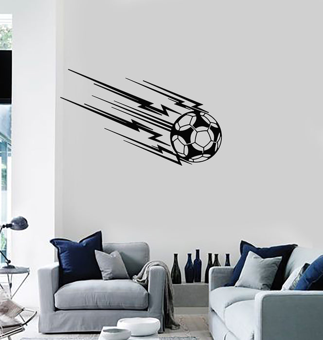 Vinyl Wall Decal Soccer Team Sport Ball Boys Room Interior Stickers Mural (g2276)