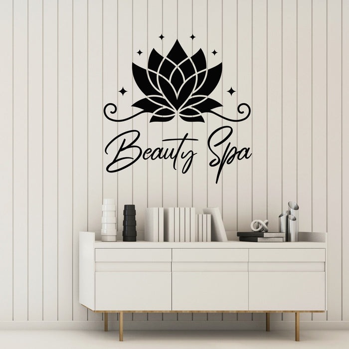 Beauty Spa Vinyl Wall Decal Decor for Spa Salon Stickers Mural (k225)