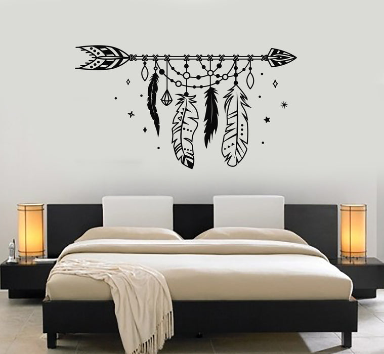 Vinyl Wall Decal Beautiful Dream Catchers Native American Design Stickers Mural (g7500)