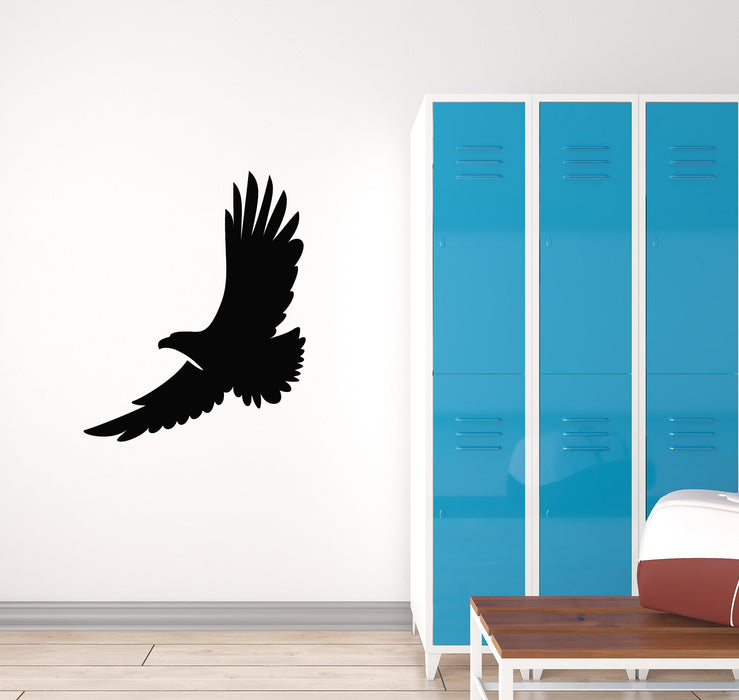 Vinyl Wall Decal Hawk Eagle Bird Flying Tribal Symbol Kids Room Stickers Mural (g4604)