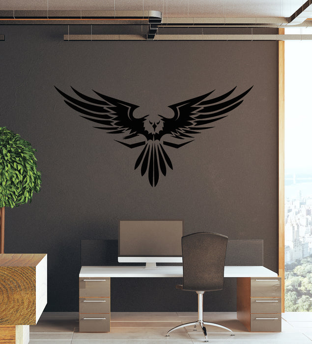 Vinyl Wall Decal Eagle Big Bird Flying Sky Freedom Decor Stickers Mural (g8432)