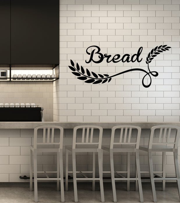 Vinyl Wall Decal Bakehouse Baking Products Bakery Fresh Bread Stickers Mural (g4766)