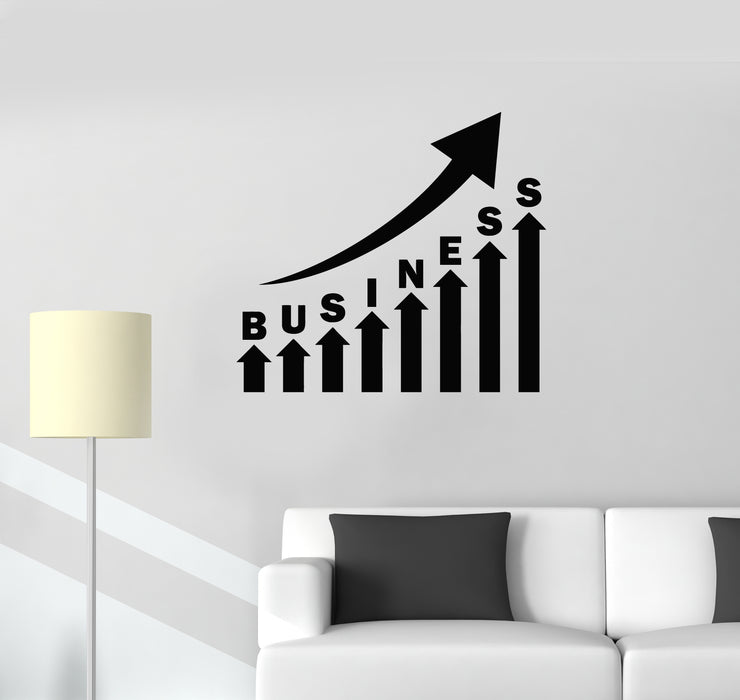 Vinyl Wall Decal Firm Company Business Growth Office Work Stickers Mural (g825)
