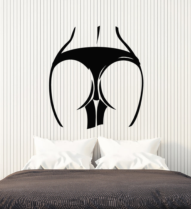 Vinyl Wall Decal Adult Bedroom Decor Ass Girl Sexy Nude Erotic Naked Stickers Mural (g2759)