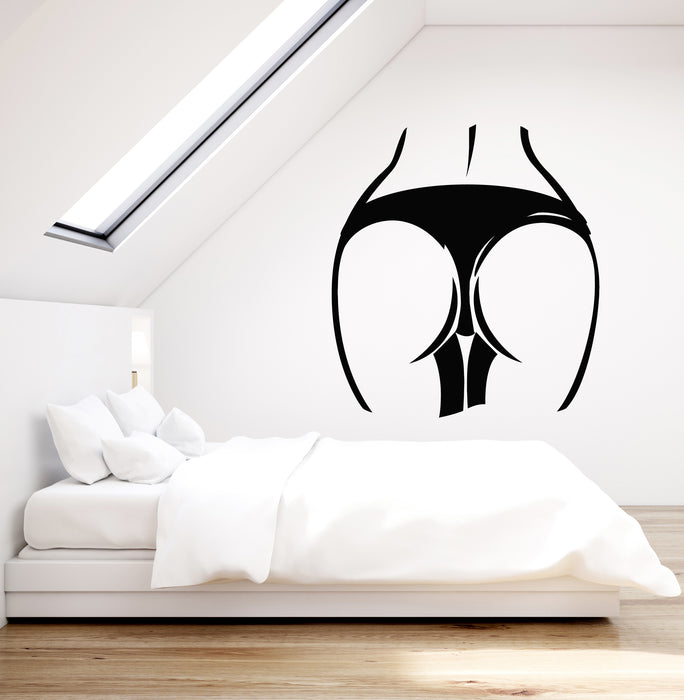 Vinyl Wall Decal Adult Bedroom Decor Ass Girl Sexy Nude Erotic Naked Stickers Mural (g2759)