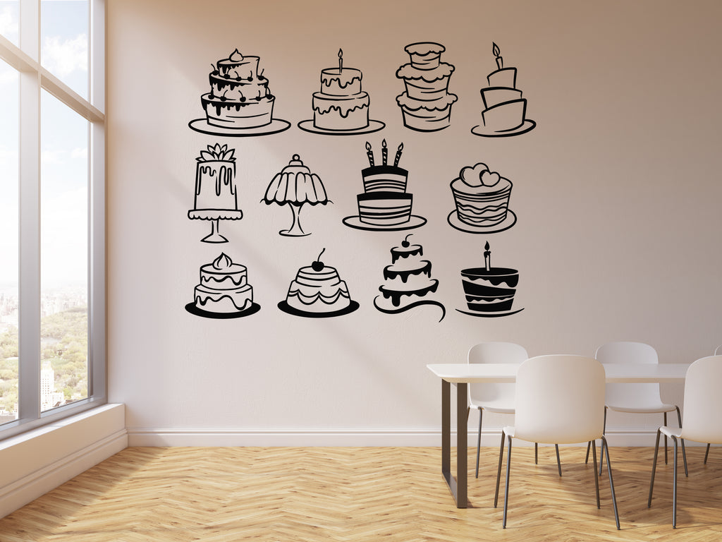 WELCOME TO BAKERY Wall Sticker Vinyl Sticker – Wallpaper for Less