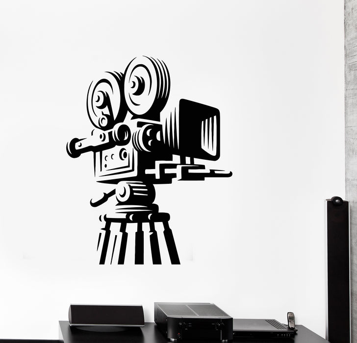 Vinyl Wall Decal Cinematography Camera Filming Movie Art Stickers Mural (g3345)