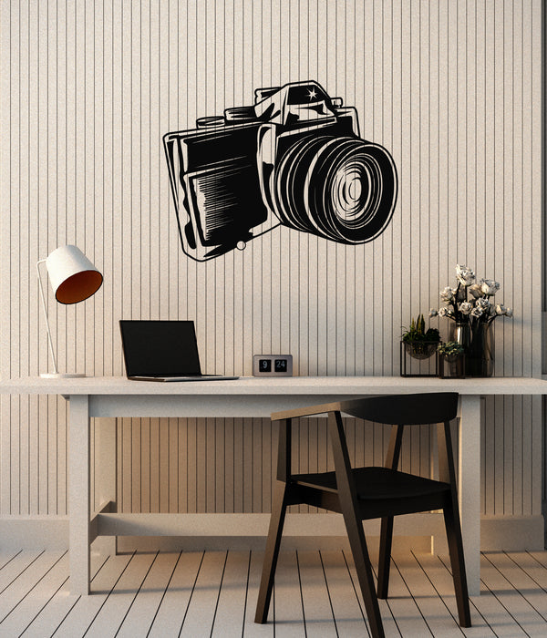 Vinyl Wall Decal Photography Room Photo Vintage Camera Stickers Mural (g4570)