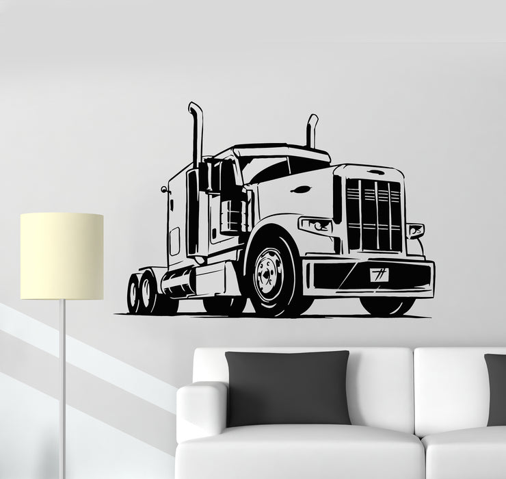 Vinyl Wall Decal Car Truck Machine Auto Vehicle Garage Decor Stickers Mural (g1619)