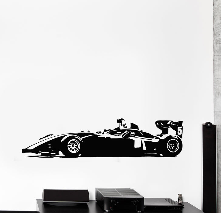 Vinyl Wall Decal Formula 1 Sports Car Karting Garage Stickers Mural (g208)