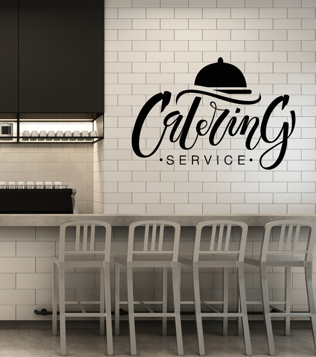 Vinyl Wall Decal Restaurant Catering Service Food And Drink Kitchen Stickers Mural (g6121)