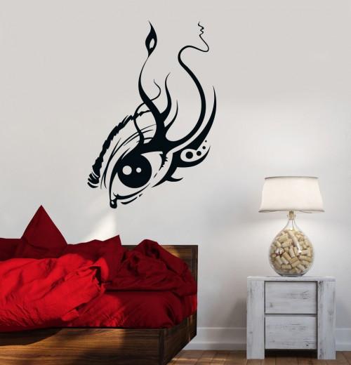 Wall Decal Eye Makeup Make Up Beauty Salon Vinyl Stickers Unique Gift (ig2919)