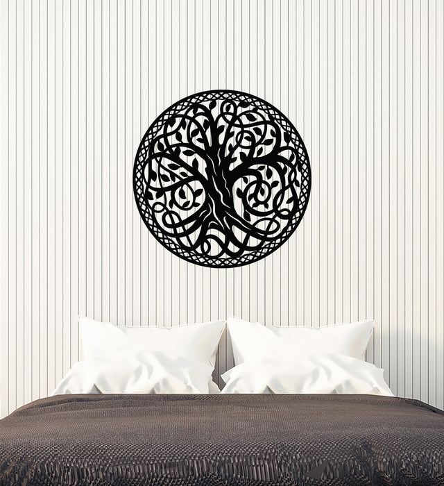 Vinyl Wall Decal Celtic Tree Branches Irish Art Room Home Interior Stickers Mural (ig5917)