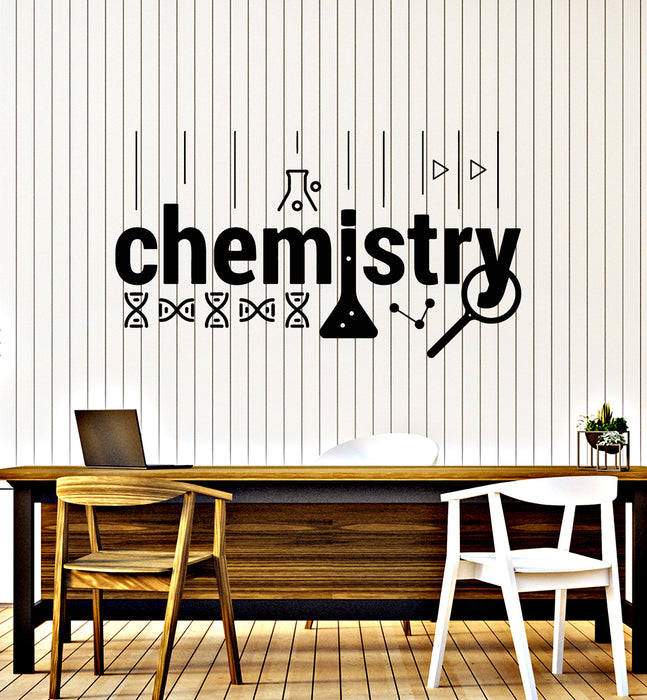 Vinyl Wall Decal Lab School Science Chemistry Physics Decor Stickers Mural (g6769)