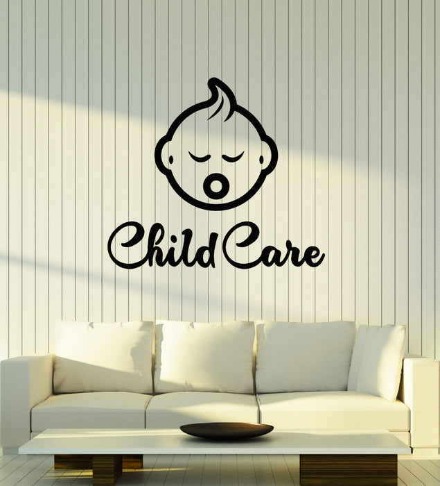 Vinyl Wall Decal Little Child Care Baby Room Nursery Decor Stickers Mural (g5623)