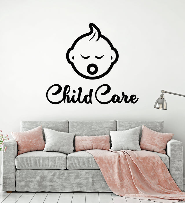 Vinyl Wall Decal Little Child Care Baby Room Nursery Decor Stickers Mural (g5623)